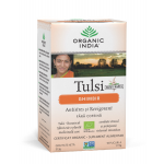 Ceai Tulsi cu Ghimbir - Antistres Natural & Revigorant, 100% Certificat organic, Fara cofeina,18 Plicuri