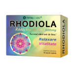 Rhodiola 500mg Premium, 30 capsule, Relaxare, vitalitate femei