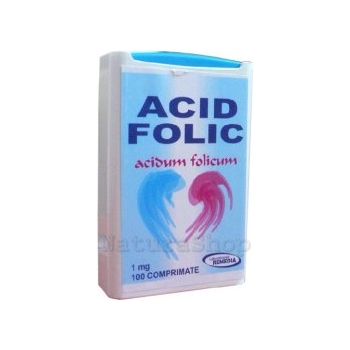 Acid Folic 1 mg, 100 comprimate
