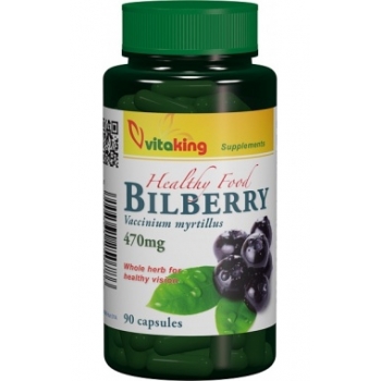 Afin Negru (Bilberry) 470 mg