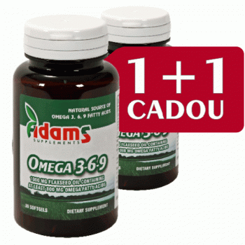 Omega 3-6-9 Ulei din Seminte de In, 30 capsule