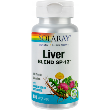 Solaray Liver Blend, 100 capsule vegetale SECOM