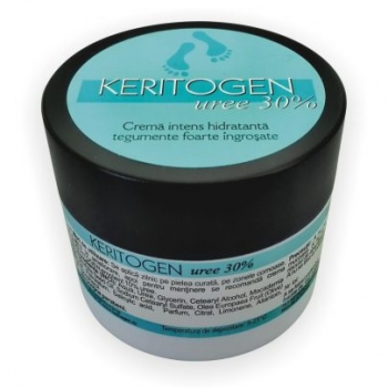 Keritogen Uree 20/30% - Crema intens hidratanta pentru tegumente ingrosate