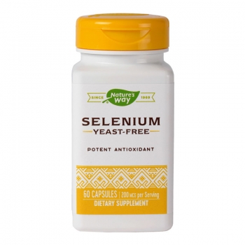 SECOM Natures Way Selenium 200mcg 60 capsule