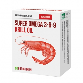 Super Omega 3-6-9 Krill Oil, 30 capsule