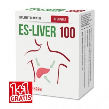 Quantum Parapharm Es-Liver 100 - Hepatoprotector, 30 capsule